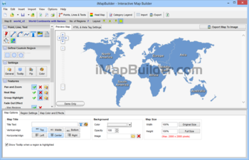 iMapBuilder screenshot