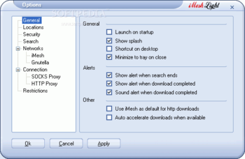 iMesh Light screenshot 2