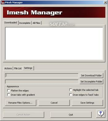 Imesh Manager screenshot