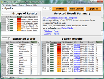 iMetaSearch screenshot