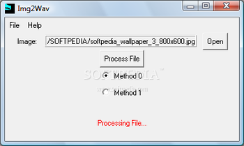 Img2Wav screenshot