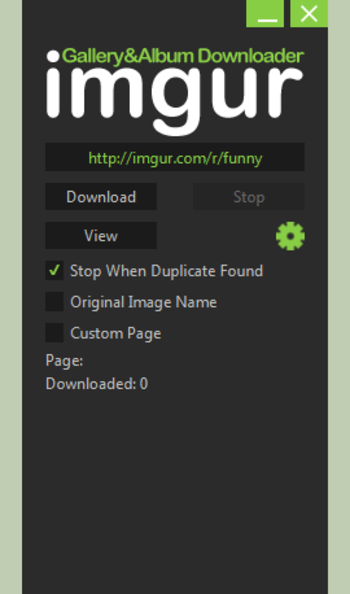 imgurGallery&Album Downloader screenshot