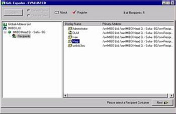 IMI GAL Exporter screenshot 3