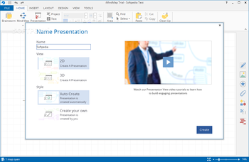 iMindMap screenshot 2