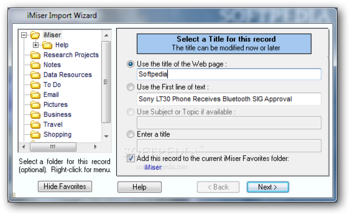 iMiser Research Assistant screenshot 4