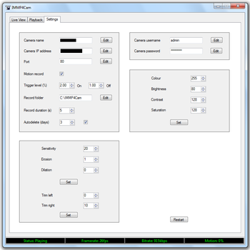 IMMP4Cam screenshot 3