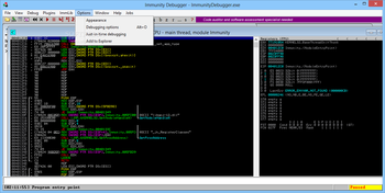 Immunity Debugger screenshot 4