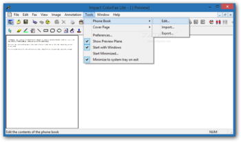 Impact ColorFax Lite screenshot 5