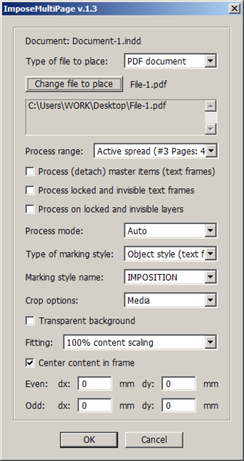 ImposeMultiPage screenshot