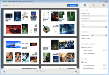 Imposition Wizard screenshot 2