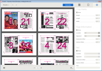 Imposition Wizard screenshot 3