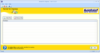 Impress ODP Recovery screenshot 2