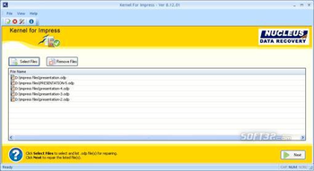 Impress Recovery screenshot 3