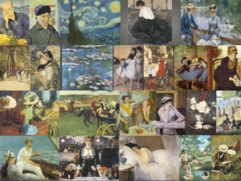 Impressionists Art Slide Show screenshot