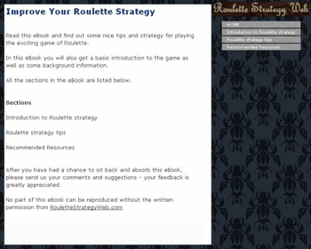 Improve Your Roulette Strategy screenshot
