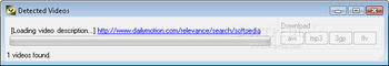 Improved DailyMotion Downloader screenshot