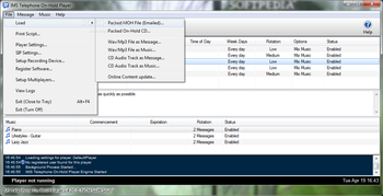 IMS Telephone On-Hold Player screenshot 3