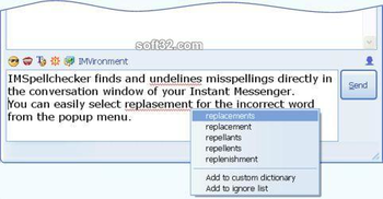 IMSpellchecker XP screenshot 3