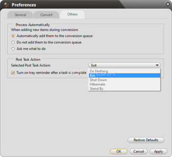 ImTOO Audio Encoder screenshot 12