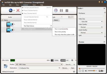 ImTOO Blu-ray to MKV Converter screenshot 5