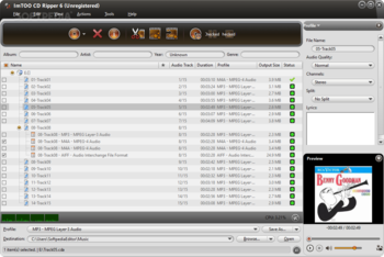 ImTOO CD Ripper screenshot