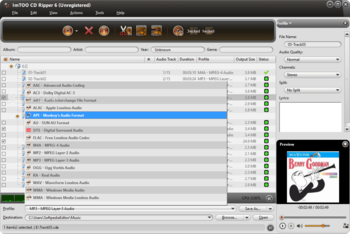 ImTOO CD Ripper screenshot 2
