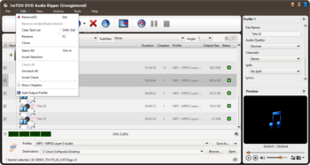 ImTOO DVD Audio Ripper screenshot 3