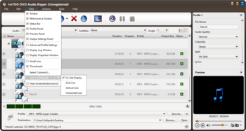 ImTOO DVD Audio Ripper screenshot 4