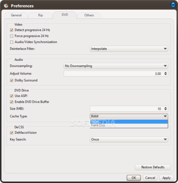 ImTOO DVD Audio Ripper screenshot 8
