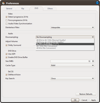 ImTOO DVD to DivX Converter screenshot 10