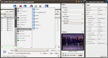 ImTOO DVD to MP4 Converter screenshot 2