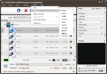 ImTOO DVD to MP4 Suite screenshot 6