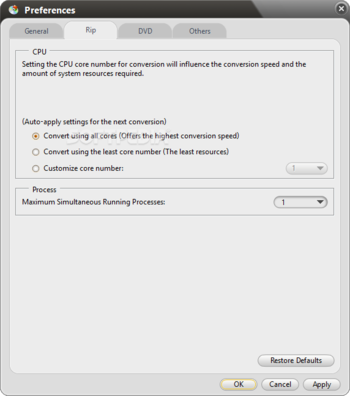 ImTOO DVD to Pocket PC Ripper screenshot 9
