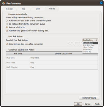 ImTOO DVD to PSP Converter screenshot 10