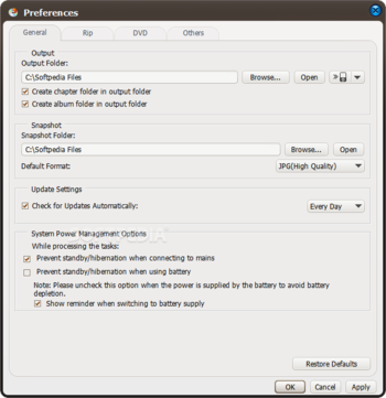 ImTOO DVD to PSP Converter screenshot 7