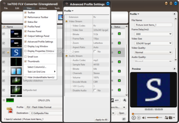 ImTOO FLV Converter screenshot 3