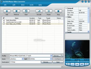 ImTOO iPhone Video Converter screenshot 3