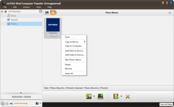ImTOO iPod Computer Transfer screenshot 5