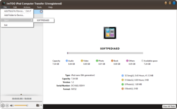 ImTOO iPod Computer Transfer screenshot 6