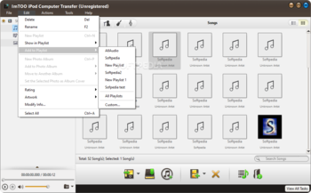 ImTOO iPod Computer Transfer screenshot 7