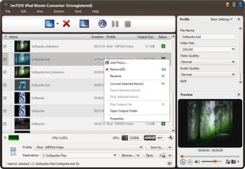 ImTOO iPod Software Pack screenshot 2