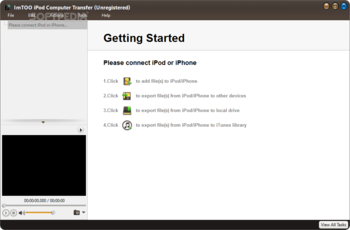 ImTOO iPod Software Pack screenshot 3