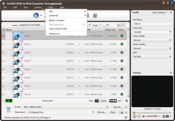 ImTOO iPod Software Pack screenshot 6