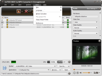 ImTOO MOV to MP4 Converter screenshot 6