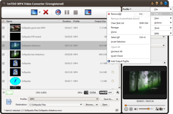 ImTOO MP4 Video Converter screenshot 4