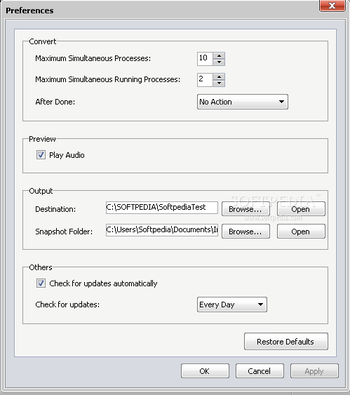 ImTOO MPEG Encoder Platinum screenshot 2