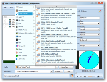 ImTOO MPEG Encoder Standard screenshot 2
