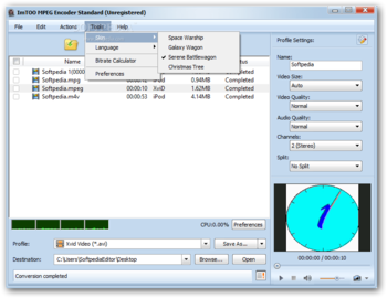 ImTOO MPEG Encoder Standard screenshot 4