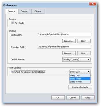 ImTOO MPEG Encoder Standard screenshot 6