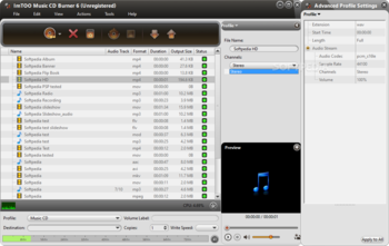 ImTOO Music CD Burner screenshot 2
